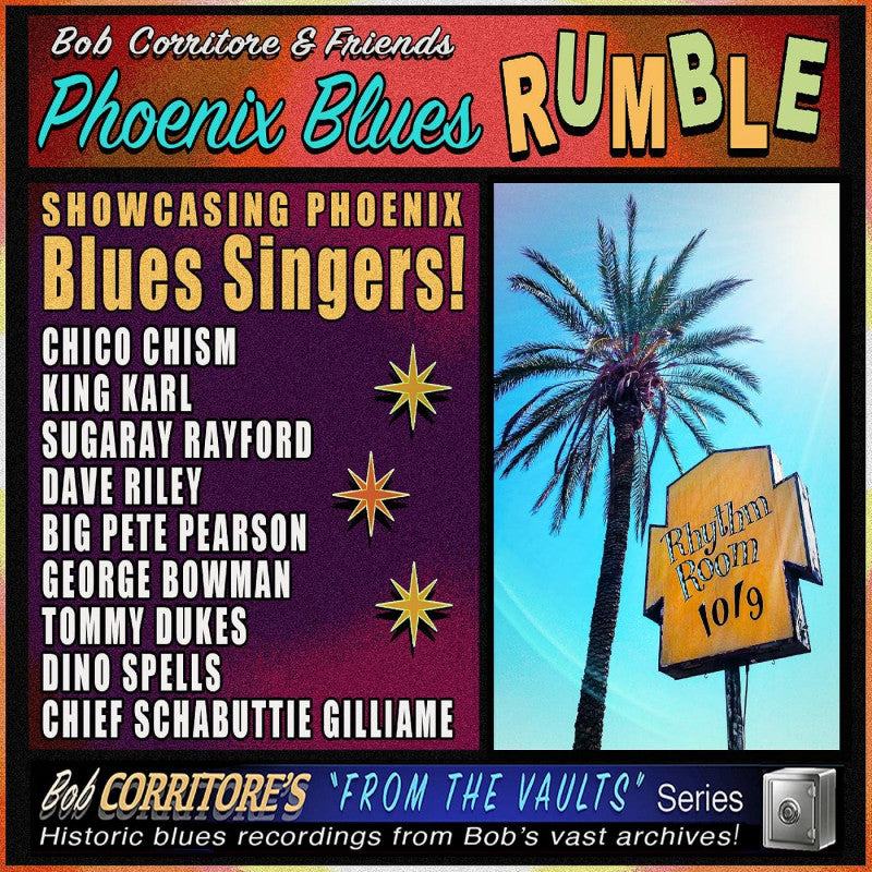 Bob Corritore & Friends - Phoenix blues rumble (CD) - Velvet Music