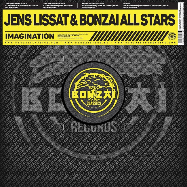 Jens Lissat &amp; Bonzai All Stars - Imagination (12-inch maxi single)