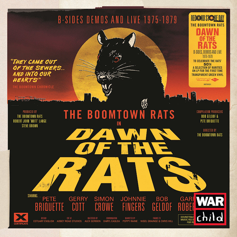 Boomtown Rats, The - Dawn Of The Rats: B-Sides, Demos And Live 1975-1979 (LP) - Velvet Music