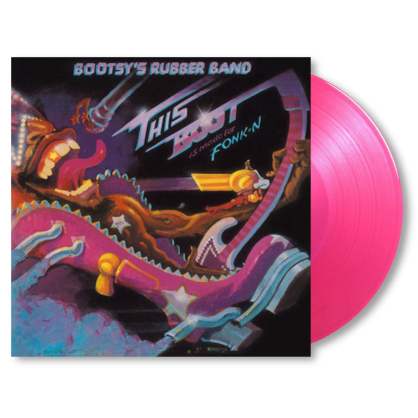 Bootsy's Rubber Band - This boot is made for fonk-n -translucent magenta vinyl- (LP) - Velvet Music