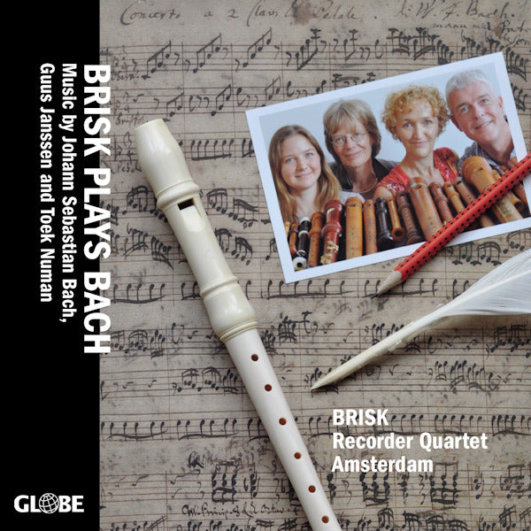 Brisk Recorder Quartet Amsterdam - Brisk joue Bach (CD)