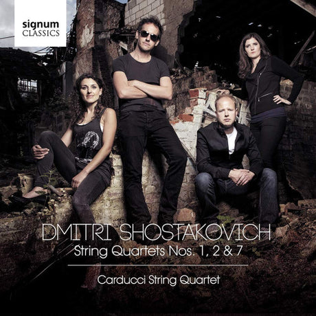 D. Shostakovich - String quartets 1, 2 & 7 (CD) - Velvet Music
