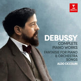 Claude Debussy - Complete piano works/fantaisie for piano & orchestral s (CD) - Velvet Music
