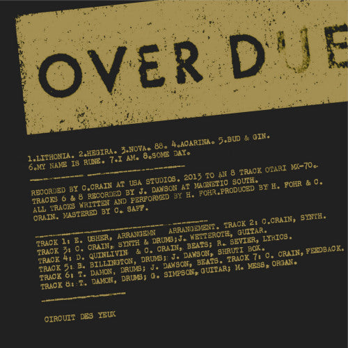 Circuit Des Yeux - Overdue (CD) - Velvet Music