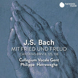 Johann Sebastian Bach - Cantatas bwv 8, 125, 138 - mit fried und freud (CD) - Velvet Music