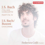 Federico Colli - Bach/busoni: italian concerto/partita iv (CD) - Velvet Music