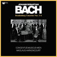 Concentus Musicus Wien / Nikolaus Harnoncourt - Bach brandenburg concertos nos. 1-6 (LP) - Velvet Music