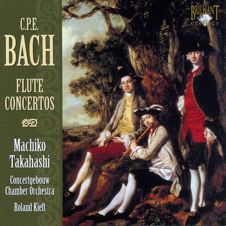 C.p.e. Bach - Flute concertos (CD) - Velvet Music