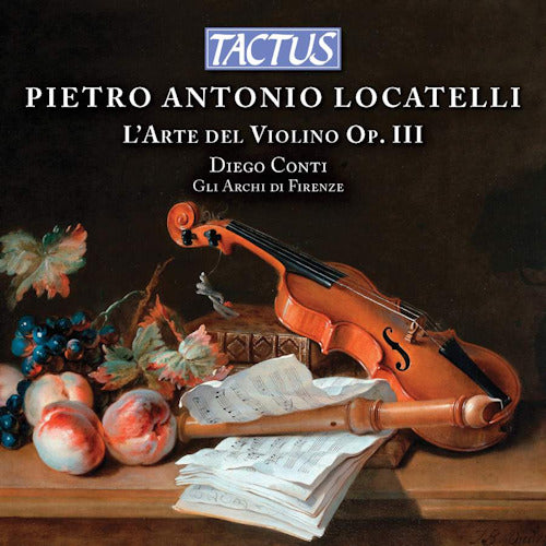 P.a. Locatelli - L'arte del violino op.iii (CD) - Velvet Music