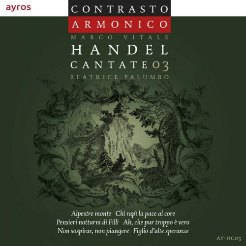 Contrasto Armonico - Handel cantate 03 (CD) - Velvet Music