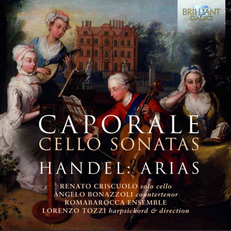 Caporale/handel - Cello sonatas/arias (CD) - Velvet Music