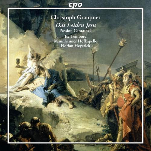 C. Graupner - Passion cantatas: das leiden jesu (1741) (CD) - Velvet Music