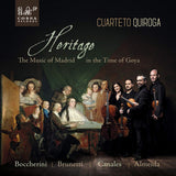 Cuarteto Quiroga - Heritage - the music of madrid in the time of (CD) - Velvet Music