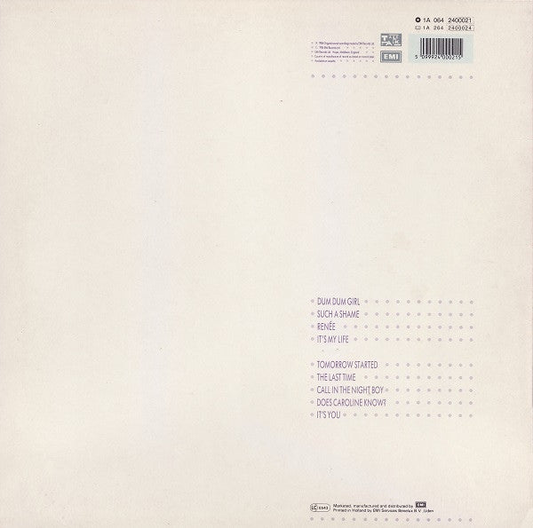 Talk Talk - It's My Life (tweedehands LP) - Velvet Music