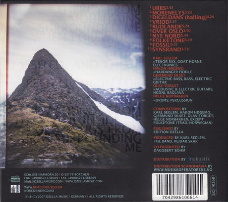 Karl Seglem - Urbs (tweedehands CD) - Velvet Music