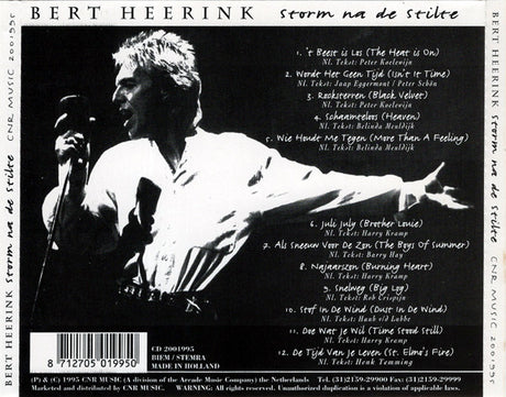 Bert Heerink - Storm Na De Stilte (CD d'occasion)