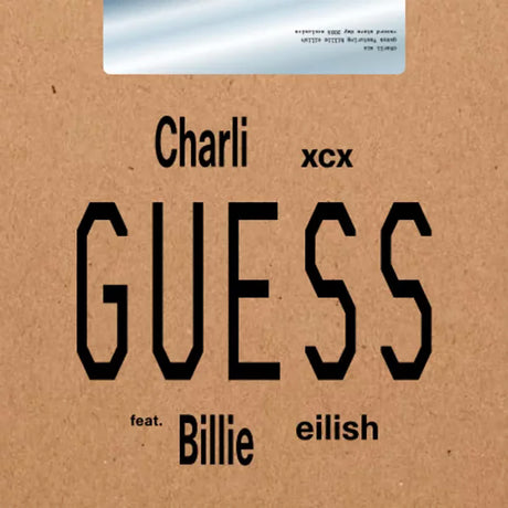 Charli XCX - Guess featuring Billie Eilish (7-inch single) - Velvet Music