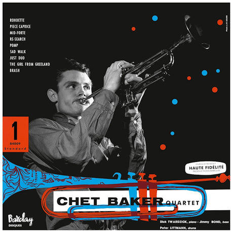 Chet Baker - Chet baker quartet (chet baker in paris vol. 1) (LP) - Velvet Music