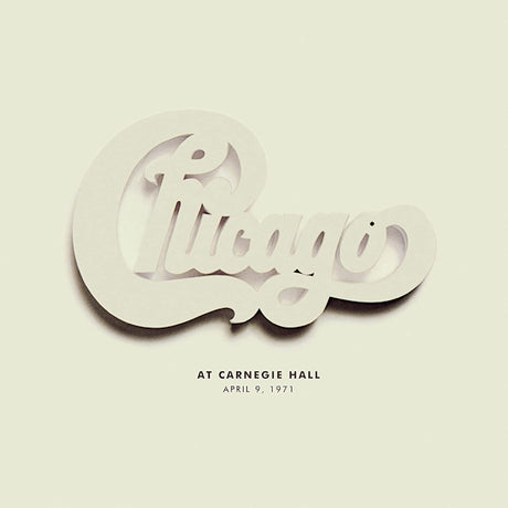 Chicago - At Carnegie Hall, April 9, 1971 (LP) - Velvet Music