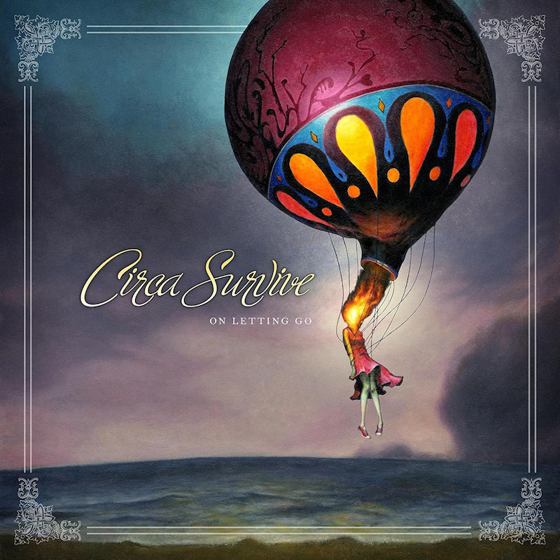 Circa Survive - On letting go (custard/ruby/blue splatter) (LP) - Velvet Music