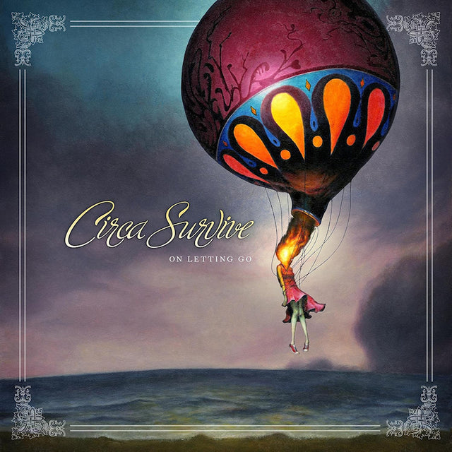 Circa Survive - On letting go (custard/ruby/blue splatter) (LP) - Velvet Music