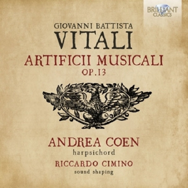 Andrea Coen - Vitali: artificii musicali op.13 (CD)