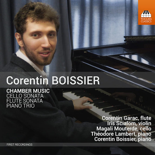 Corentin Boissier - Chamber music: cello sonata, flute sonata, piano trio (CD)