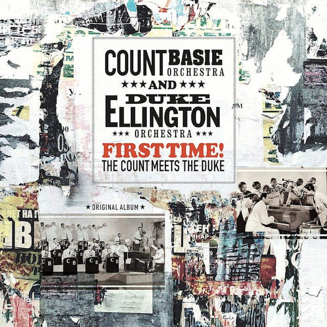Count Basie Orchestra And Duke Ellington Orchestra - First time! the count meets the duke (LP)