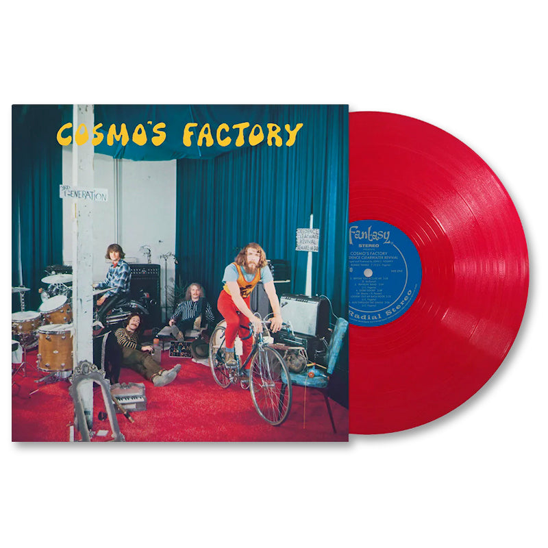 Creedence Clearwater Revival - Cosmo's factory (opaque apple red lp) (LP) - Velvet Music