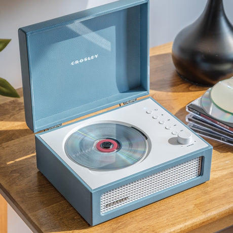 Crosley - Portable CD Player BLUE - Velvet Music