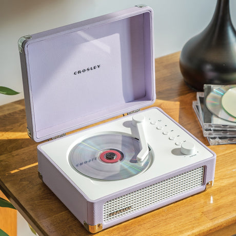 Crosley - Portable CD Player LAVENDER - Velvet Music