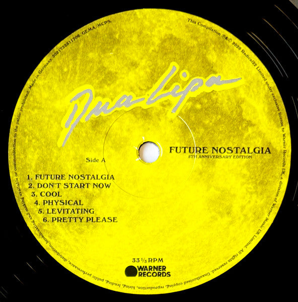 Dua Lipa - Future Nostalgia (LP) - Velvet Music
