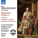 Czech Chamber Philharmonic Orchestra Pardubice / Marek Stilec - Paul Wranitzky : œuvres orchestrales vol. 1 (CD)