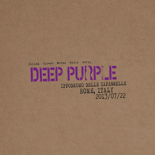 Deep Purple - Live in rome 2013 (CD) - Velvet Music