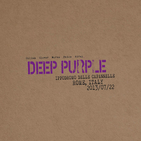 Deep Purple - Live in rome 2013 (CD) - Velvet Music