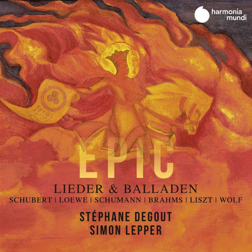 Stephane Degout & Simon Lepper - Epic: lieder & balladen (CD) - Velvet Music