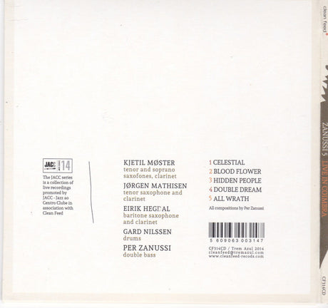 Zanussi Five - Live In Coimbra (tweedehands CD) - Velvet Music