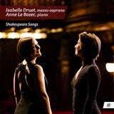 Isabelle Druet - Shakespeare songs (CD)