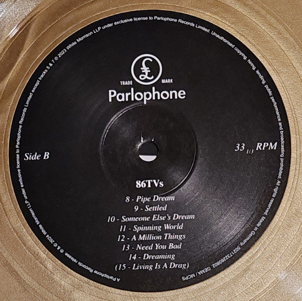 86TVs - 86TVs  (LP) - Velvet Music