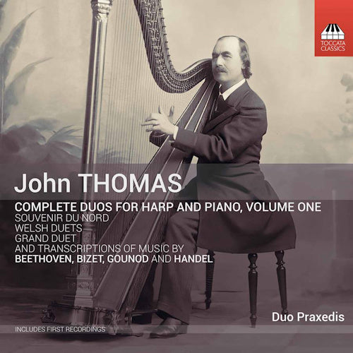 Duo Praxedis - Thomas: complete duos for harp and piano vol.1 (CD) - Velvet Music