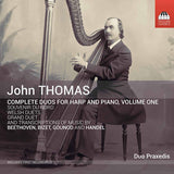 Duo Praxedis - Thomas: complete duos for harp and piano vol.1 (CD) - Velvet Music