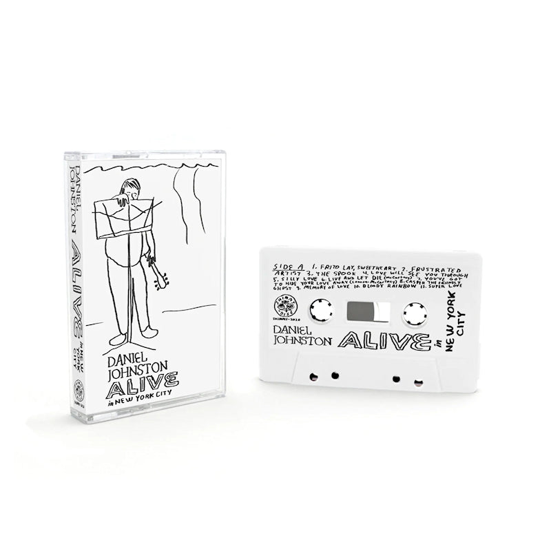 Daniel Johnston - Alive in new york city (muziekcassette) - Velvet Music