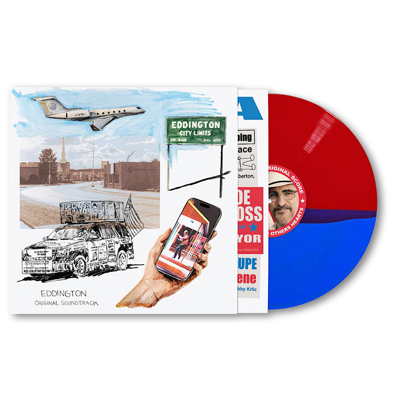 Daniel Pemberton &amp; Bobby Krlic - Eddington (ost)(red &amp; blue) (LP)