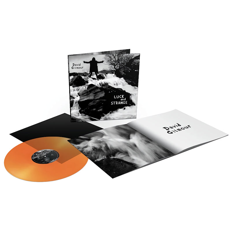 David Gilmour - Luck and strange -orange crush vinyl- (LP)