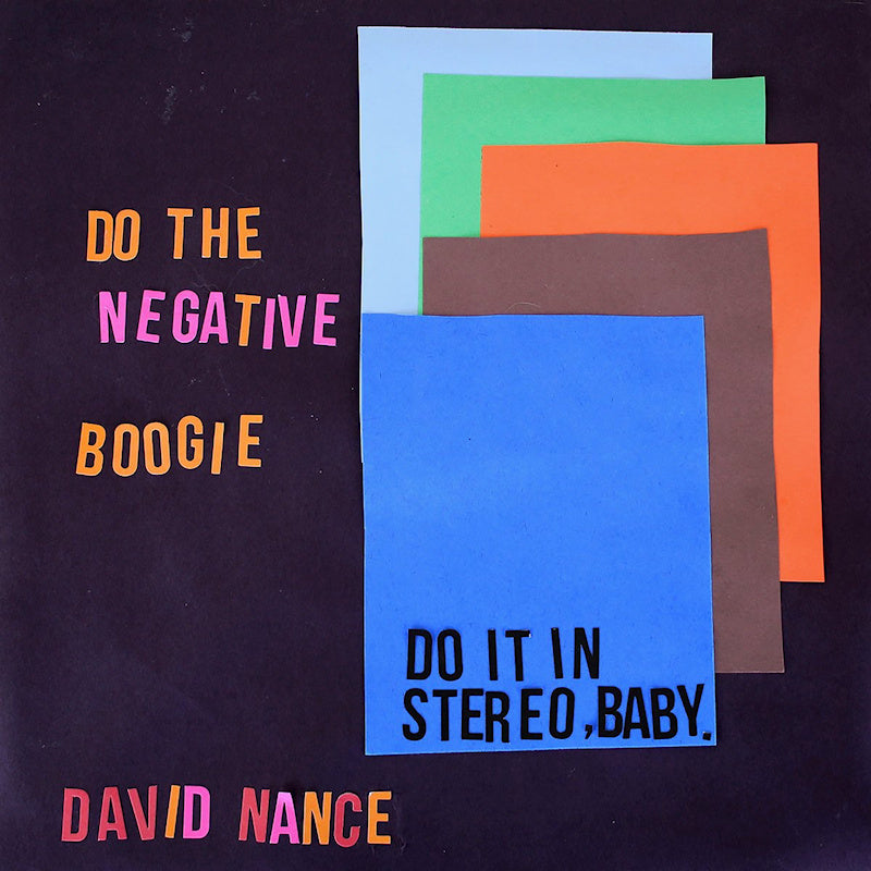 David Nance - Do the negative boogie (CD)