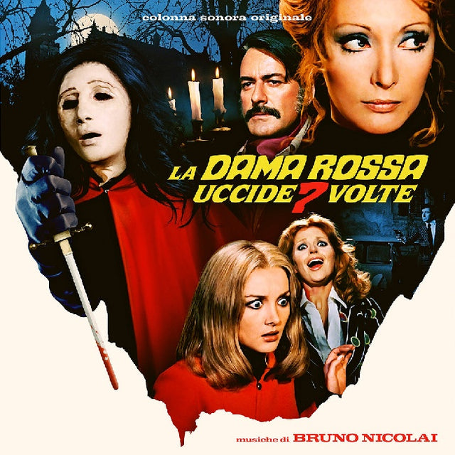 Bruno Nicolai - La dama rossa uccide sette volte (LP) - Velvet Music
