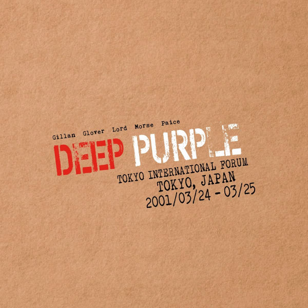 Deep Purple - Live in tokyo 2001 (LP) - Velvet Music