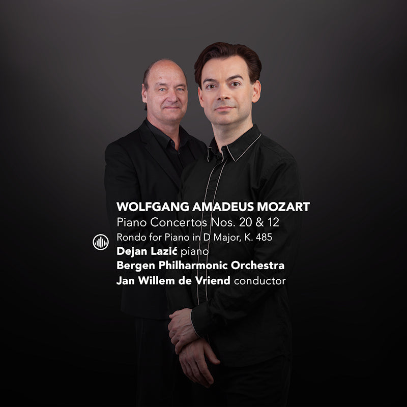 Bergen Philharmonic Orchestra | Dejan Lazic | Jan - Piano concertos nos. 20 & 12 | rondo for piano in (CD) - Velvet Music