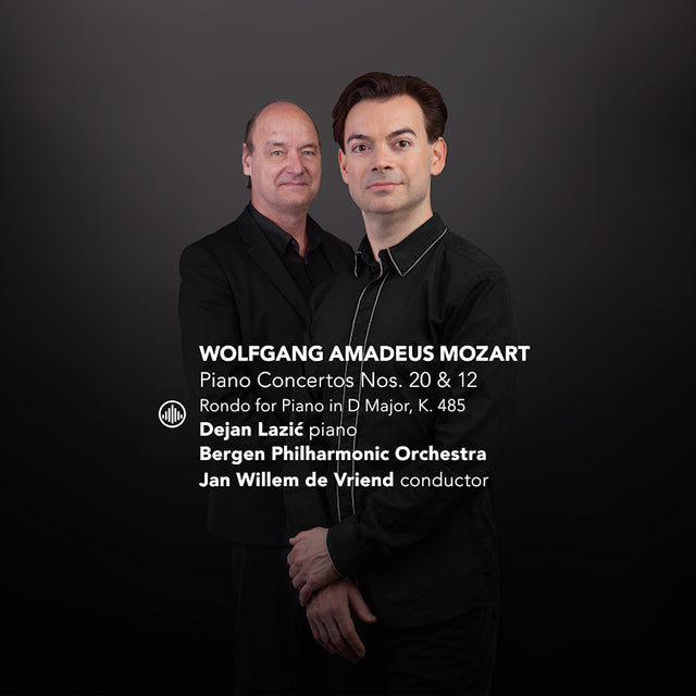 Bergen Philharmonic Orchestra | Dejan Lazic | Jan - Piano concertos nos. 20 & 12 | rondo for piano in (CD) - Velvet Music