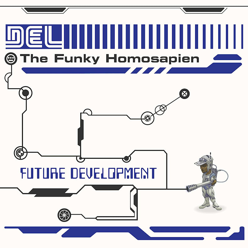 Del The Funky Homosapien - Future development (metallic blue) (LP)